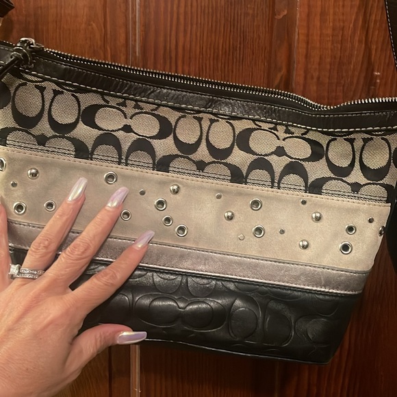 Coach Mixed Media Crossbody - Picture 2 of 9